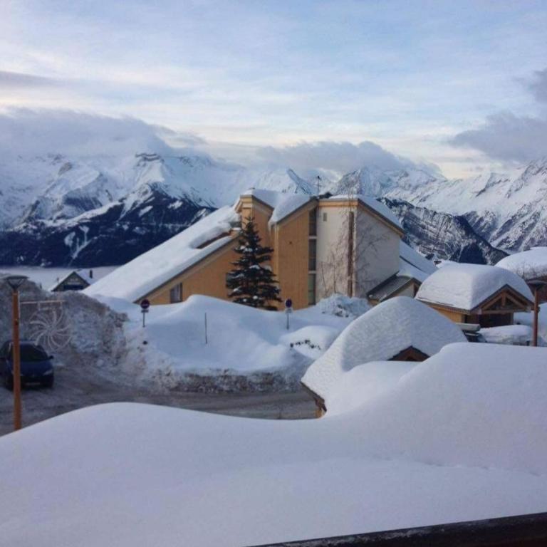 Studio Vieil Alpe avec vue et garage privé - Appartement 1 Chambre - 22