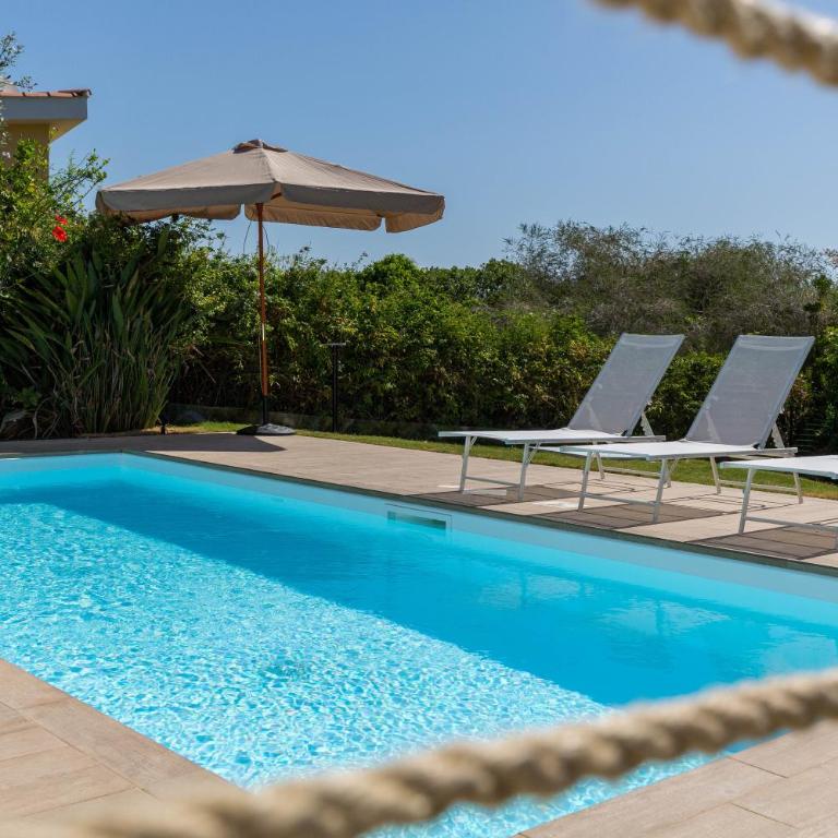 Villa Angelina con piscina e giardino privato a pochi passi dalla Spiaggia di Campus - Villa con 3 Camere da Letto - 34