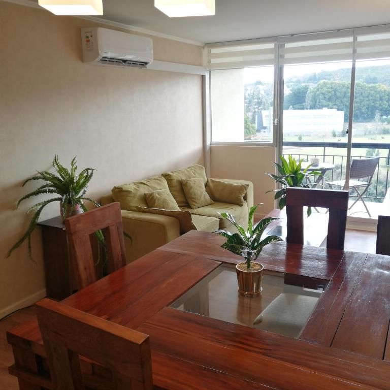 Confortable Depto Vista al Mar y Volcan- 5 min del centro - Apartamento de 2 dormitorios - 4