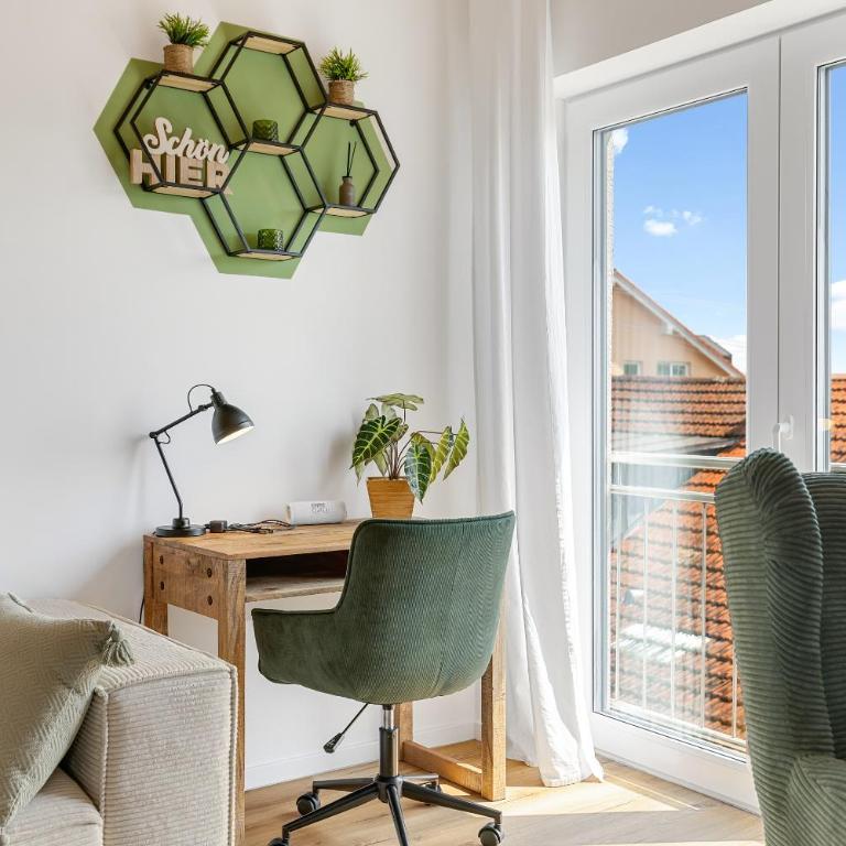 WIESENglück - Helles Apartment mit Blick auf Allgäuer Wiesen, 2 Schlafzimmer & zentrale Lage - Apartment mit 2 Schlafzimmern - 8