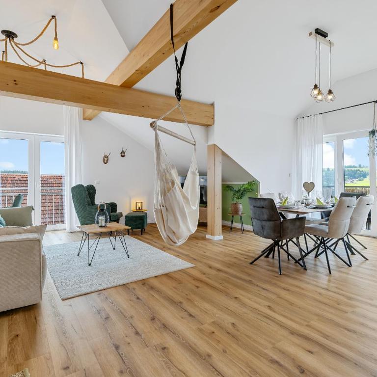 WIESENglück - Helles Apartment mit Blick auf Allgäuer Wiesen, 2 Schlafzimmer & zentrale Lage - Apartment mit 2 Schlafzimmern - 12