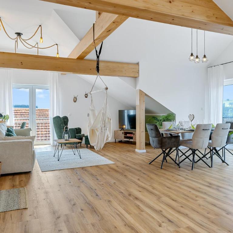 WIESENglück - Helles Apartment mit Blick auf Allgäuer Wiesen, 2 Schlafzimmer & zentrale Lage - Apartment mit 2 Schlafzimmern - 11