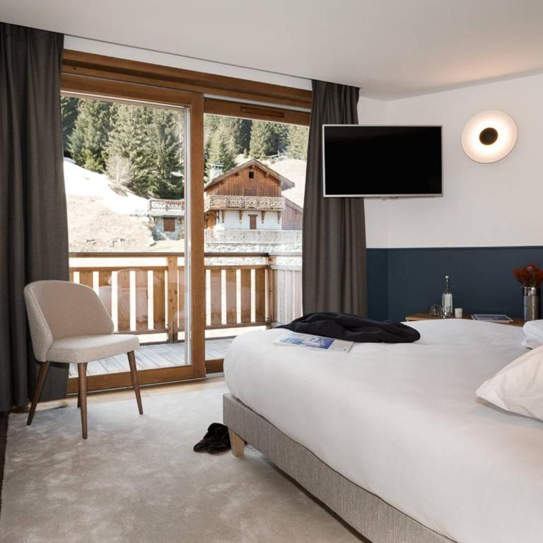Duplex plein sud à Courchevel Village - 4 pers - Pieds des pistes, balcons, parking, casier à skis - FR-1-631-73 - Appartamento (4 Adulti) - 8