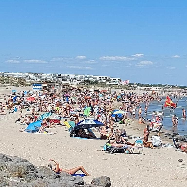 Cap d'Agde, appartement bord de mer, 50 m plage de la Roquille, climatisé et WIFI, - Maison 1 Chambre - 23