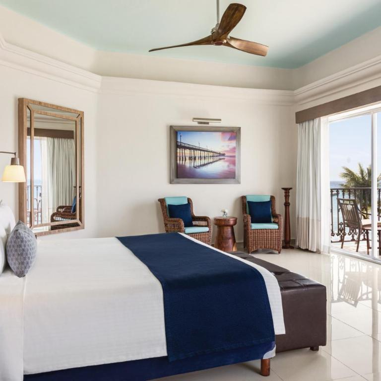 Wyndham Alltra Playa del Carmen Adults Only All Inclusive - Suite Principal Premium de 1 dormitorio con 1 cama extragrande - Frente al mar - 9