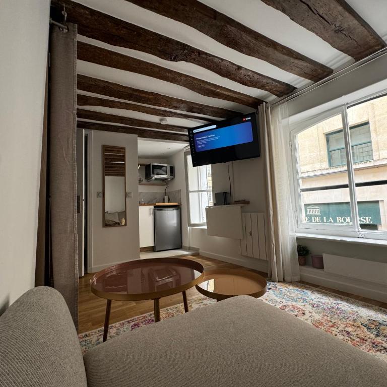 Studio Tout Équipé Bourse - Appartement 1 Chambre - 7