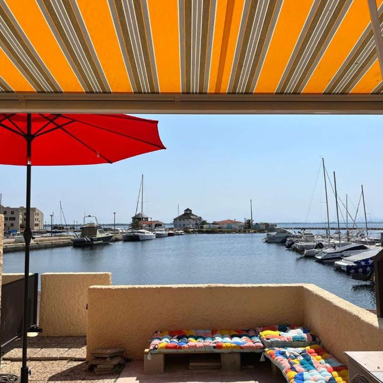T2 4 pers avec piscine, parking privé, clim en option - Le Barcarès - FR-1-195-95 - Apartment - 1