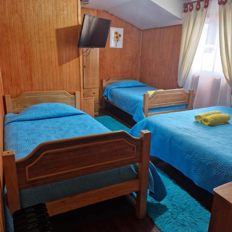 Hostal Flores del Sur - Quadruple Room with Private Bathroom - 5