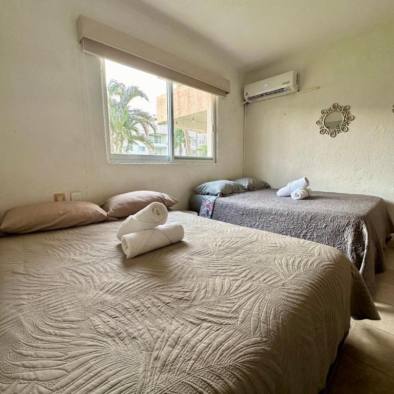 Departamento en Pb frente a la alberca - Apartamento de 2 dormitorios - 7