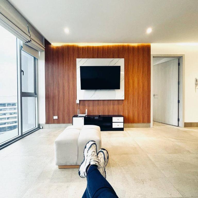 Airbnb Guayaquil, Mall del Sol, Piso alto - Suite Superior con cama extragrande - 12