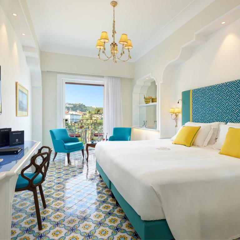 Grand Hotel Ambasciatori - Camera Deluxe Matrimoniale/Doppia con Letti Singoli con Balcone - 7