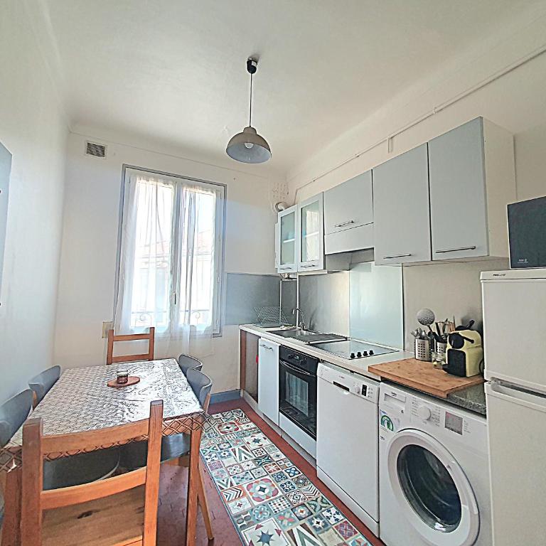 Appartement plages Juan les Pins climatisé 3 pièces - Appartement 2 Chambres - 5