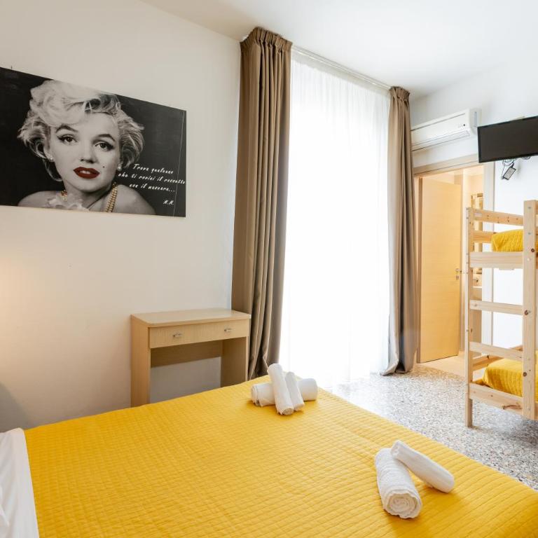 Beach Hotel Clerice - Camera Quadrupla con Balcone - 11