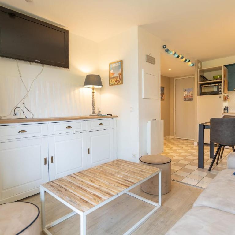 Appt 2 pièces cabine 6 pers avec piscine tennis parking gratuit 157 - Appartement - 6