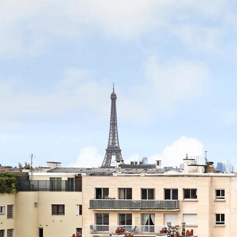 4 chambres 120m2 - Vue Tour Eiffel a Saint-Germain - Appartement avec Vue - 4