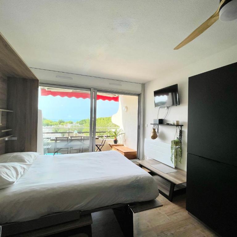 PGH N4 - Vue Mer, Piscine & Parking Privé - Apartamento de 1 dormitorio - 5