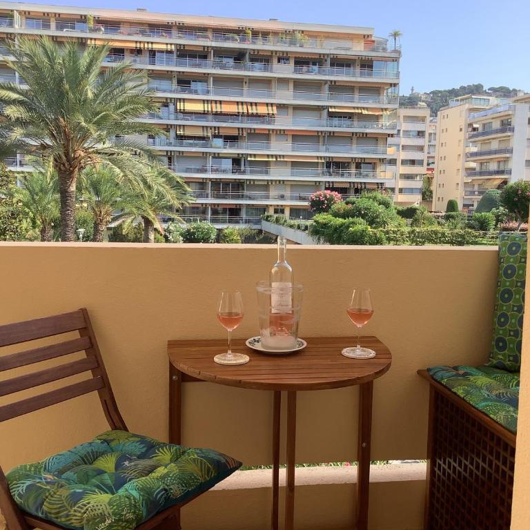 Appartement Mimosa Croisette - Appartement 2 Chambres avec Balcon et Terrasse - 20