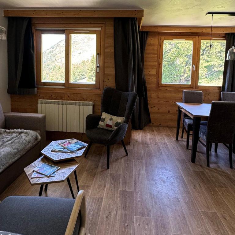 Appartement rénové 2 pièces · Ski aux pieds · Belle Plagne Haut · Piscine & Spa - One-Bedroom Apartment - 8