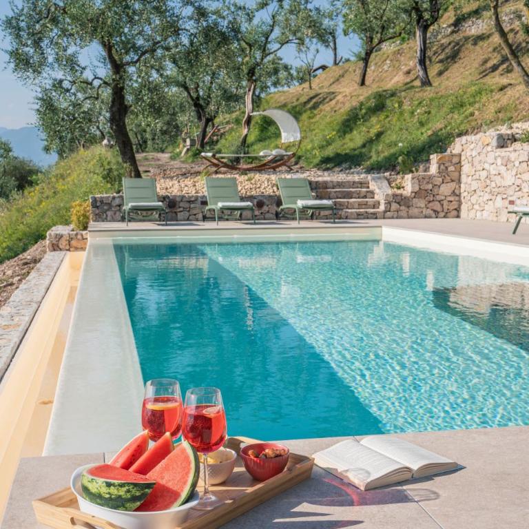 Podere Sabaina, Private Villa mit beheiztem Pool, Seeblick und 3 Wohneinheiten zur Alleinnutzung - Villa con Piscina Privata - 11
