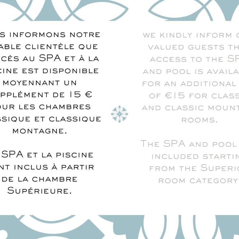 Hôtel de la Roche - Chambre Double - 7