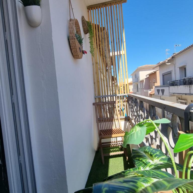 Les Spas de la Mer, Appart&Spa Aloha, 100m de la plage, Plein cœur du Grau - Appartamento con 1 Camera da Letto - 10