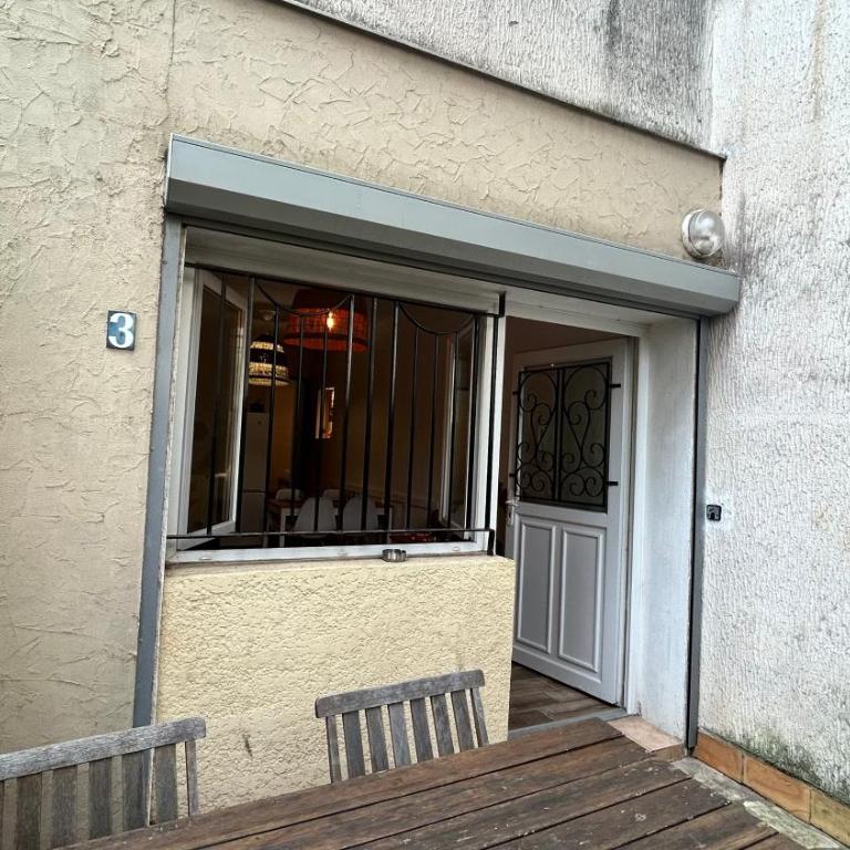 047- T2 Proche MBS, 4pers, Wifi, Parking, jardinet - Appartement 1 Chambre - 18
