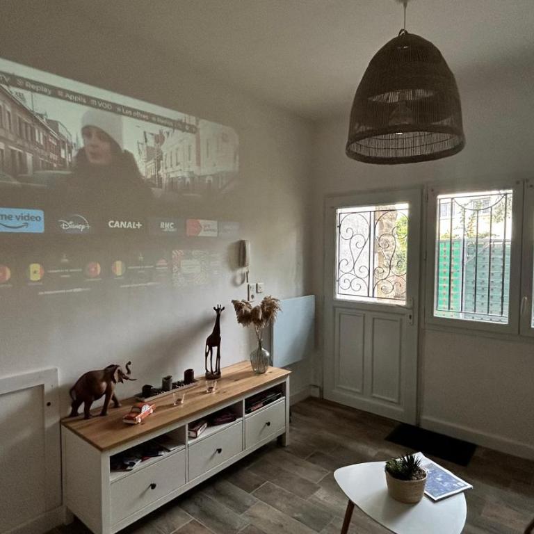 047- T2 Proche MBS, 4pers, Wifi, Parking, jardinet - Appartement 1 Chambre - 10