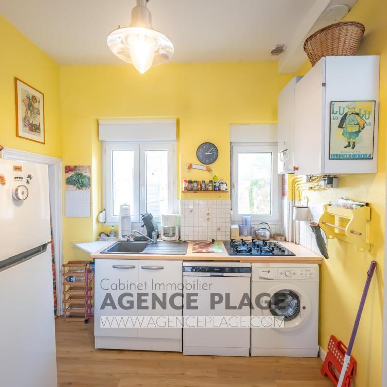 Maison 2 Chambres aux Sables-d'Olonne, à 100m de la Plage et du Marché Arago - FR-1-197-586 - Vacation Home - 6