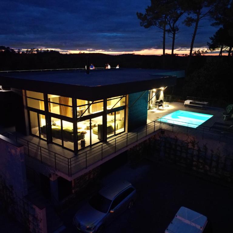MAISON CHAPRON Villa de standing avec piscine, calme et golf à Biscarrosse - Villa - 16