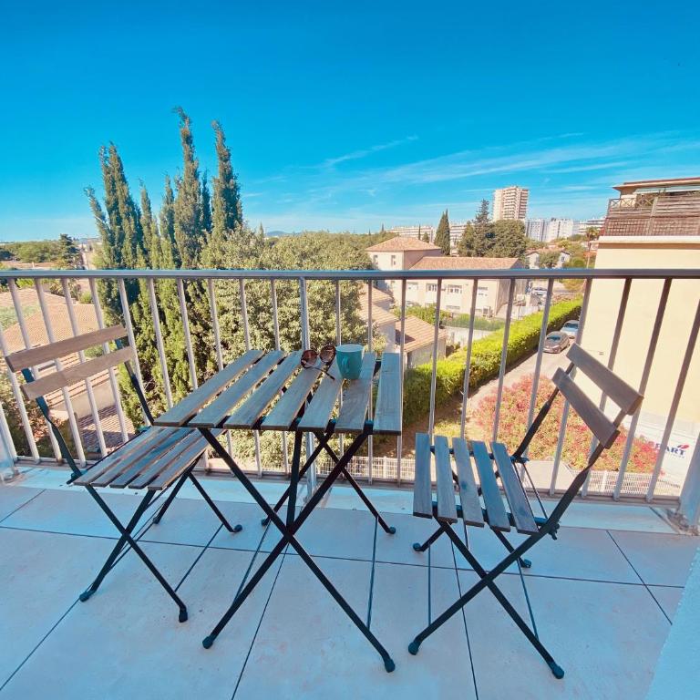Le Belvédère - Studio avec vue YourHostHelper - Appartamento con 1 Camera da Letto - 1