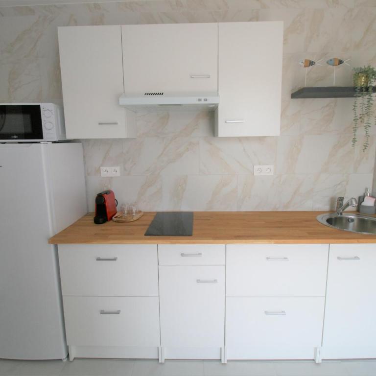 Maisonnette rénovée 2/3 pers, déco soignée, 750m plage, jardin commun, emplacement voiture - FR-1-22-348 - Casa - 2