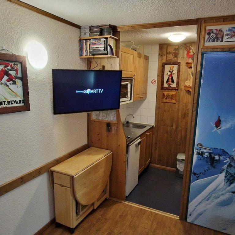 Studio 3 personnes au cœur de Valfréjus, balcon et casier à skis - FR-1-265-219 - Studio - 2