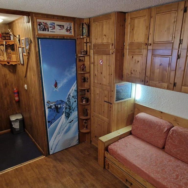 Studio 3 personnes au cœur de Valfréjus, balcon et casier à skis - FR-1-265-219 - Studio - 3