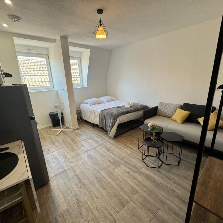 "les roses" Centre ville, stationnement gratuit et proche tram - Studio Apartment - 1