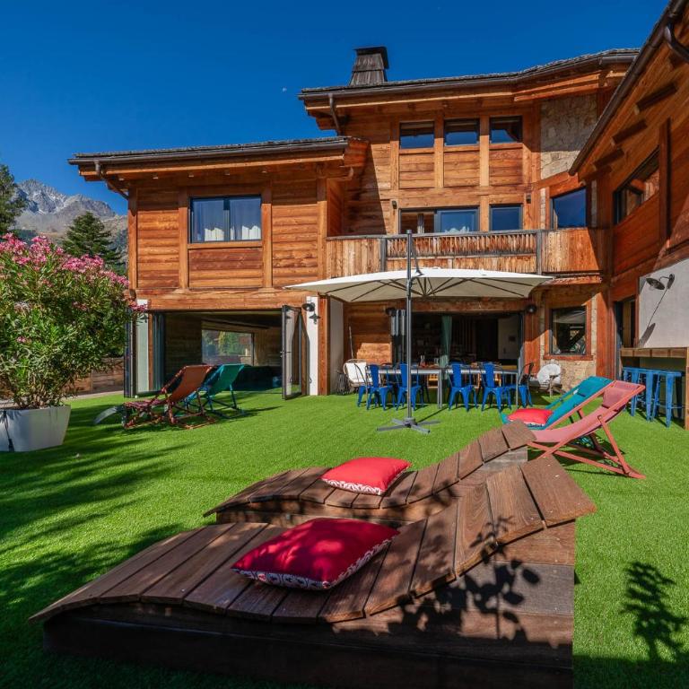 Chalet ORION Serre-chevalier piscine cinéma - Chalet - 32