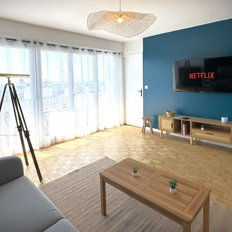 La Longue Vue-Appart vue mer avec balcon-parking - Appartement - 2