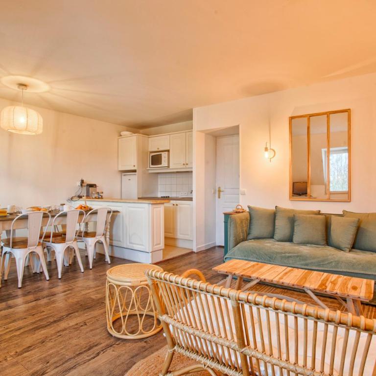 Petit Golf résidence privée piscine chauffée - Appartamento con 2 Camere da Letto e Balcone - 7
