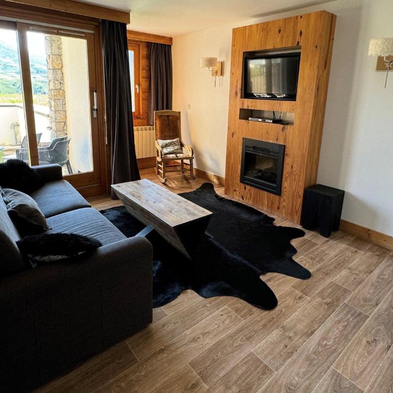 Appartement 10 personnes avec cheminée, Belle Plagne - Appartement 3 Chambres - 1