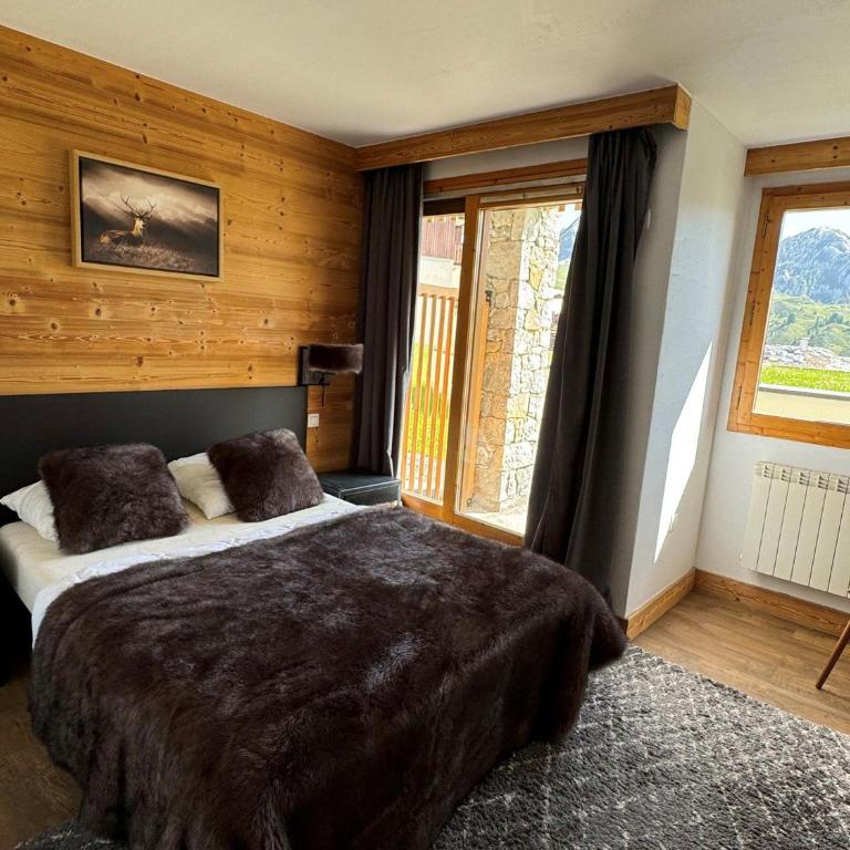 Appartement 10 personnes avec cheminée, Belle Plagne - Appartement 3 Chambres - 8