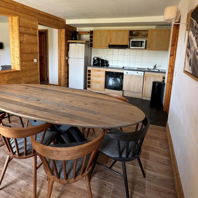 Appartement 10 personnes avec cheminée, Belle Plagne - Appartement 3 Chambres - 9