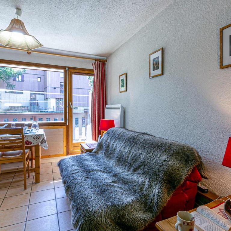 Studio cosy avec balcon, parking couvert, proche centre et navette gratuite – Val d'Isère - FR-1-694-59 - Estudio - 11