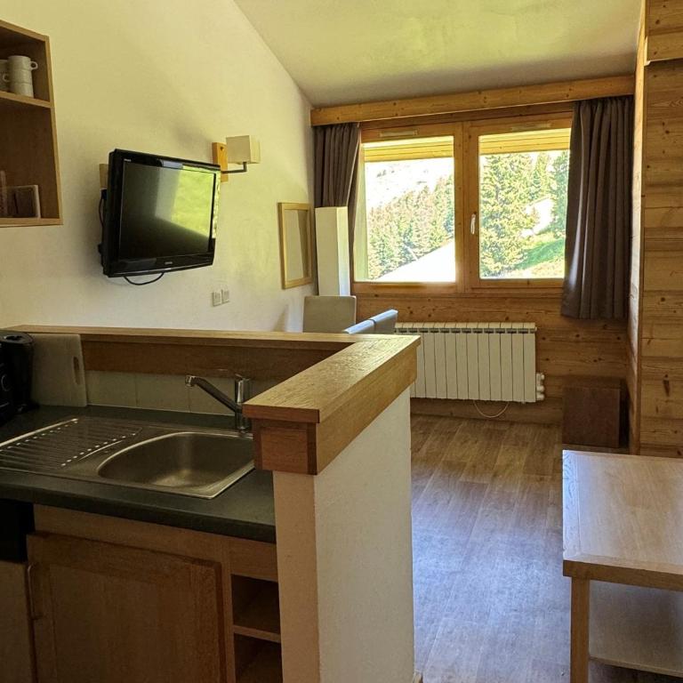 Duplex cosy à Belle Plagne - Ski aux pieds, balcon, piscine, bien-être, animaux admis - Apartment mit 1 Schlafzimmer - 1