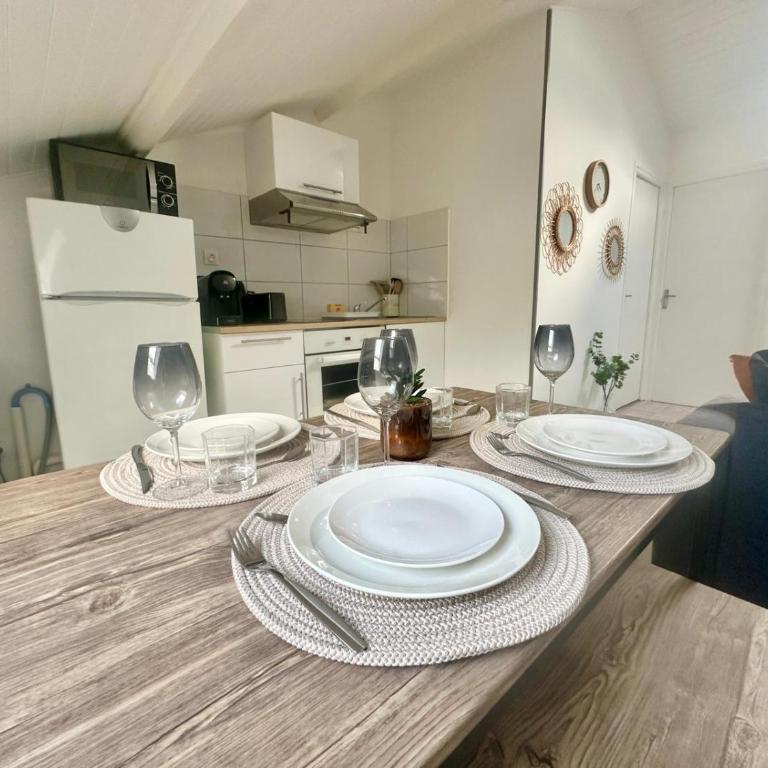 Les Bancs, central et calme - Appartement 1 Chambre - 26