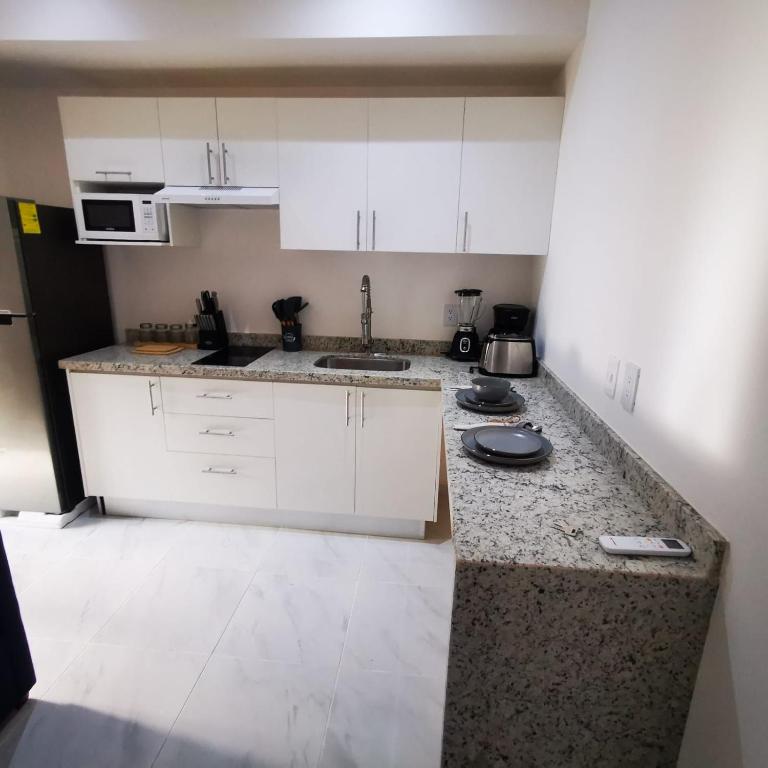 Departamento a 5 min de parque xcaret Playa del Carmen - One-Bedroom Apartment - 16