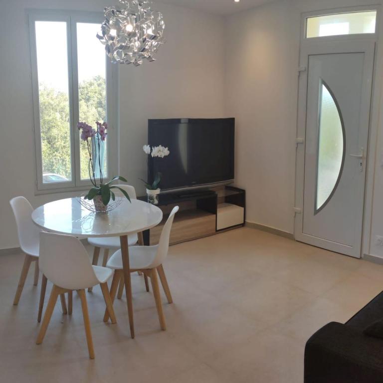2p bas de Villa avec Jacuzzi privatif proche de Nice - Appartement 1 Chambre - 6