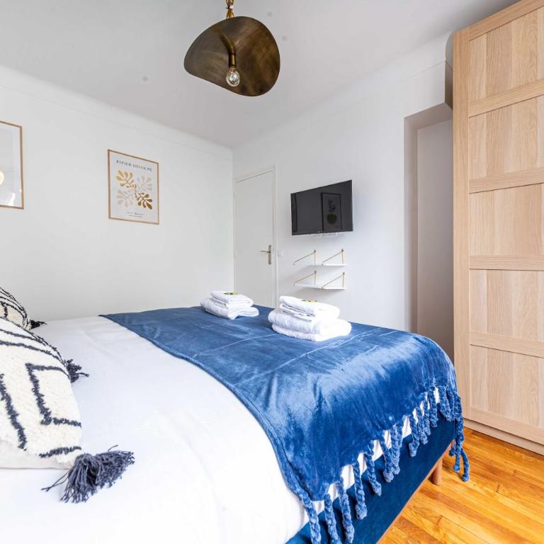 Bright & charming apartment - 1BR-4P - Montmartre - Appartement - 19