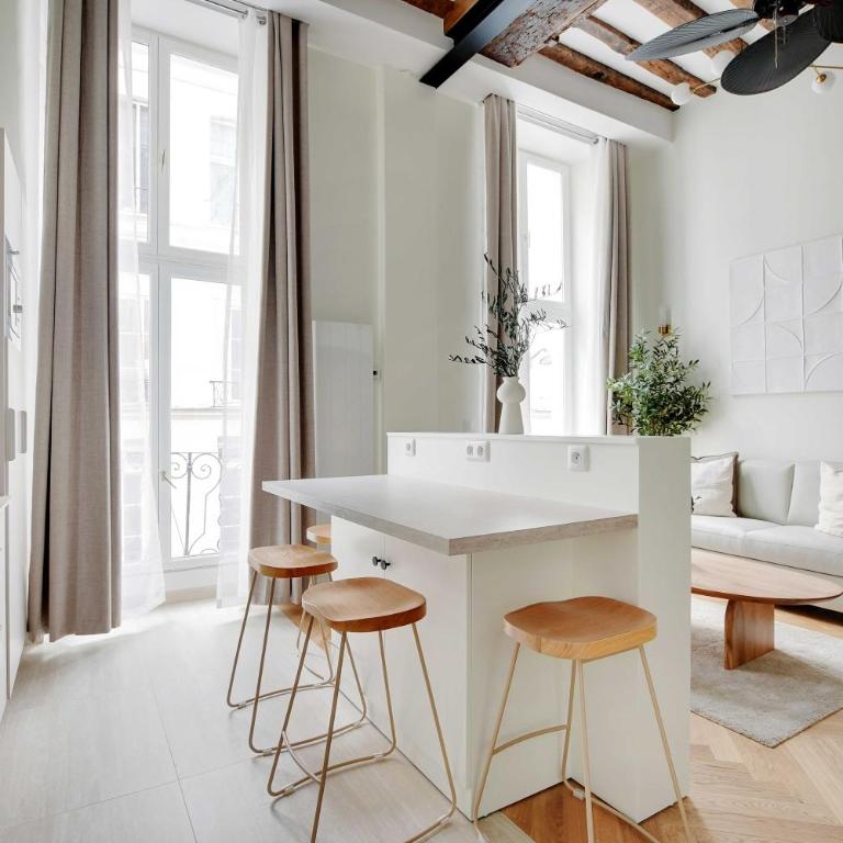Charming Apartment - 1BR-5P - Sentier - Appartamento - 12