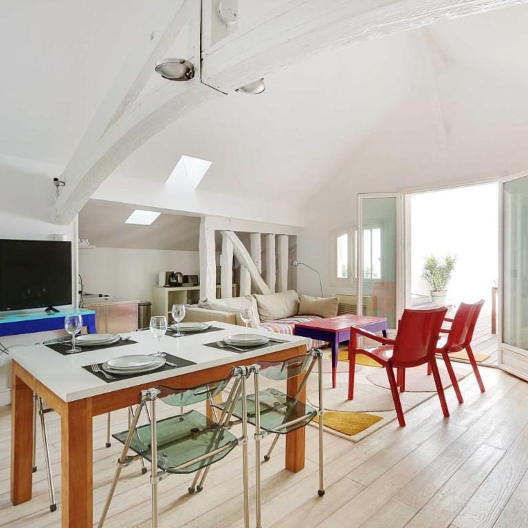 Cozy appartment avec Terrace - 2BR-4P - Centre de Paris - Appartement 2 Chambres avec Terrasse - 6