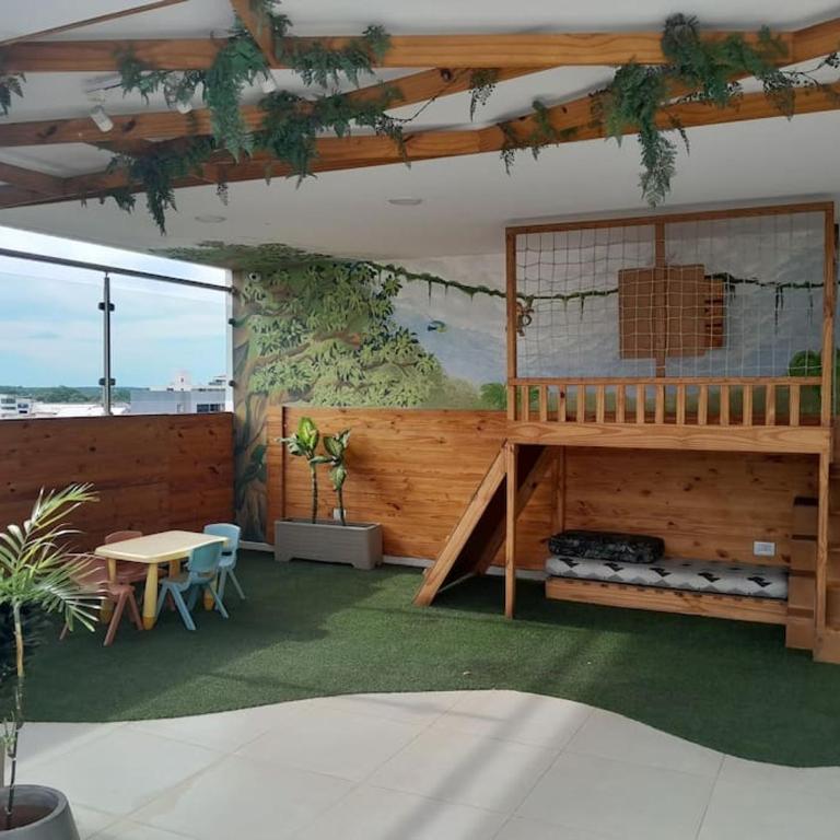 Tranquilo cerca de Mall Las Brisas - One-Bedroom Apartment - 48