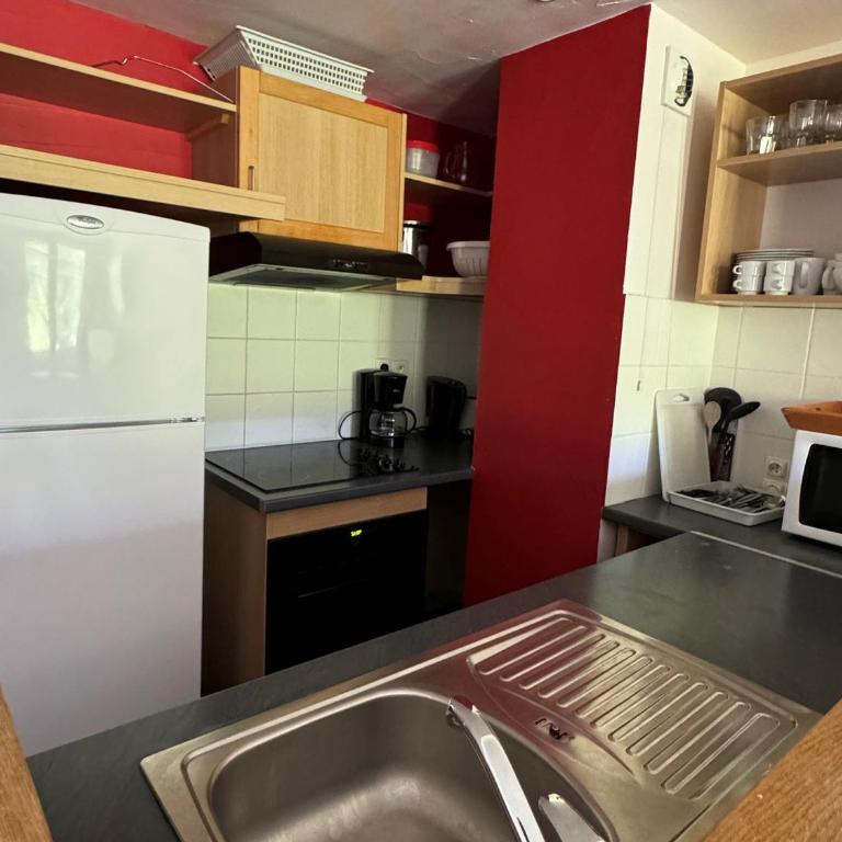 Appartement spacieux au pied des pistes avec piscine, sauna et balcon, Belle Plagne. - Apartment mit 1 Schlafzimmer - 4